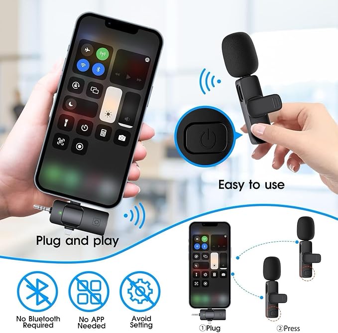 Wireless Lavalier Microphone System
